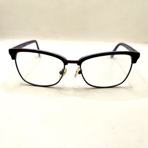 Eye Q Eyeglasses MP105 Purple Designer Frames Only  Brown 53-16-135